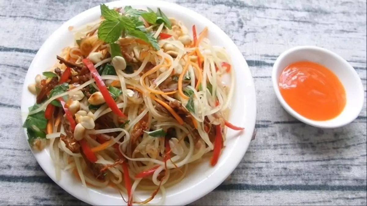 green papaya salad 