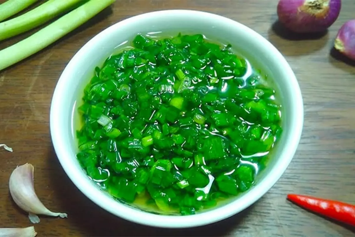 scallion oil