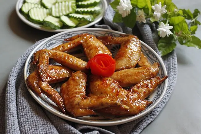 Fish sauce chicken wings