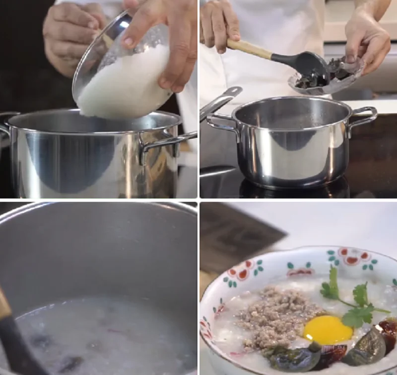 Century Egg Porridge Recipe 