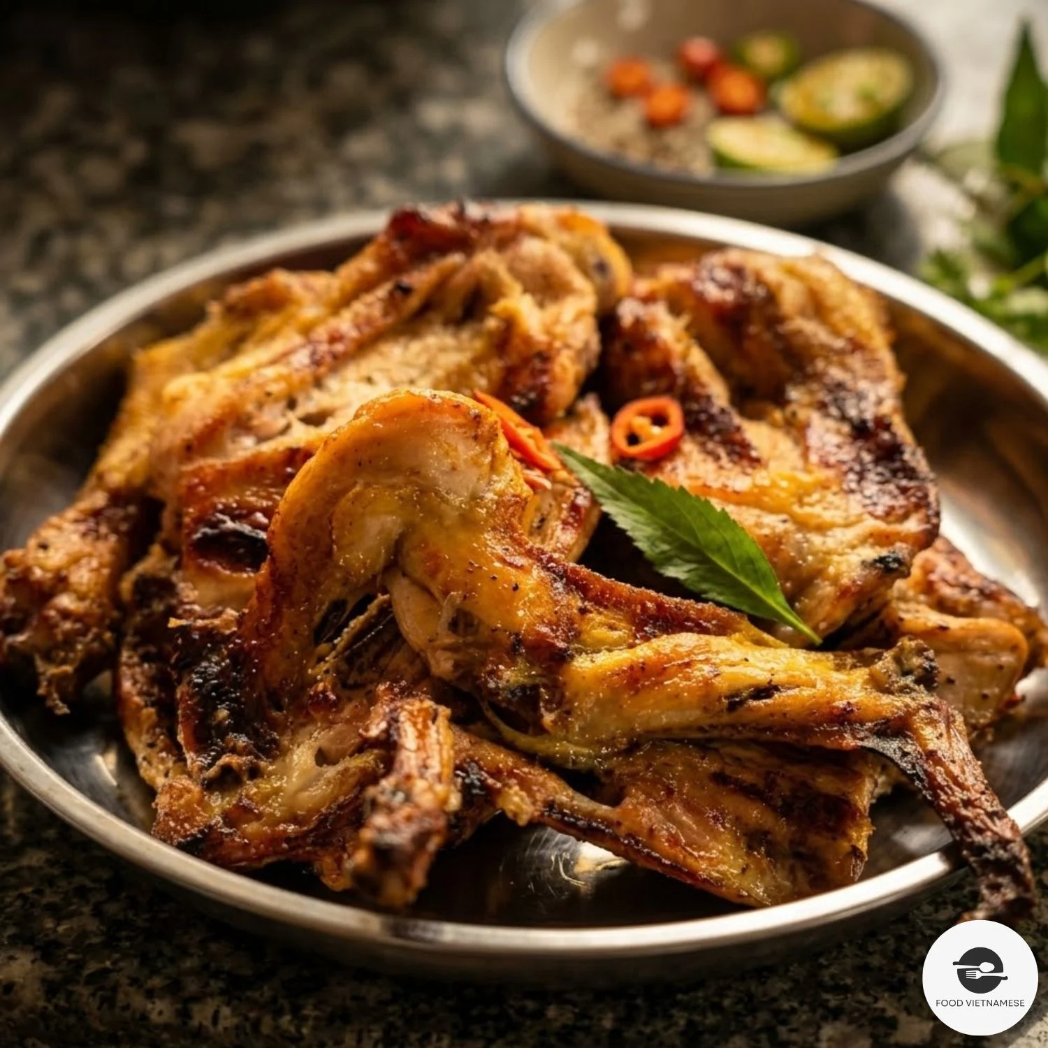 Ga Nuong Song Cau – Where Ordering Chicken Means Pointing at One in the Yard