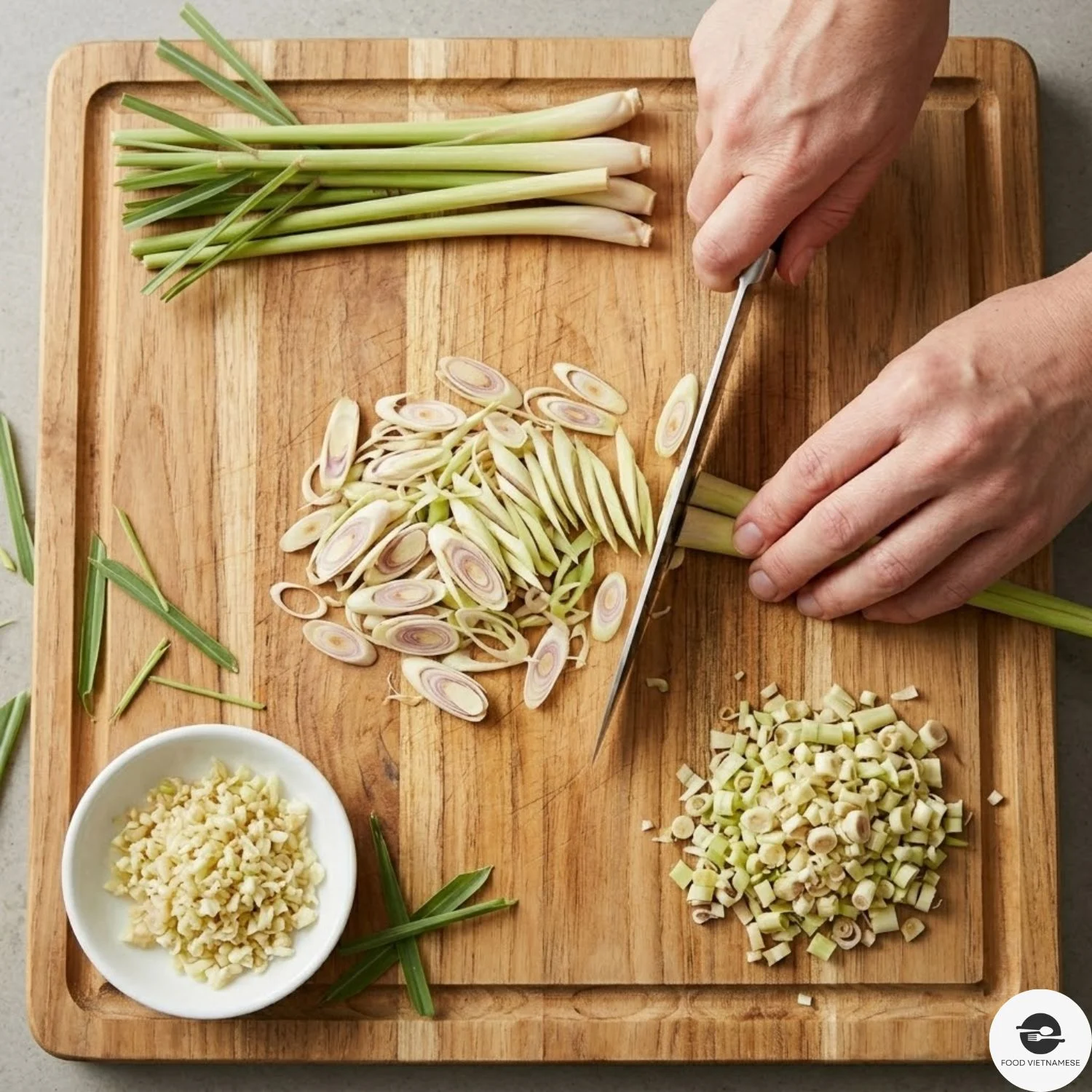 How to Cut Lemongrass: 4 Techniques for Every Recipe (Mince, Slice, Bruise, Julienne)