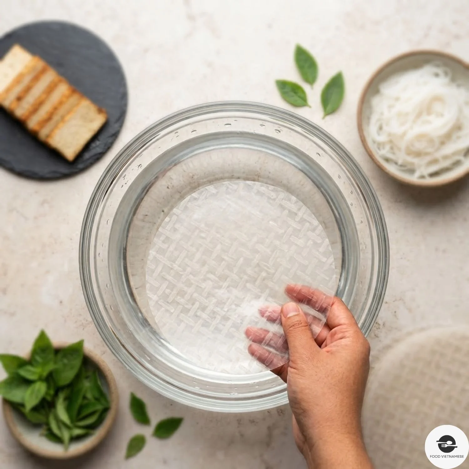 How to Soften Rice Paper Without It Turning Into a Sticky Mess