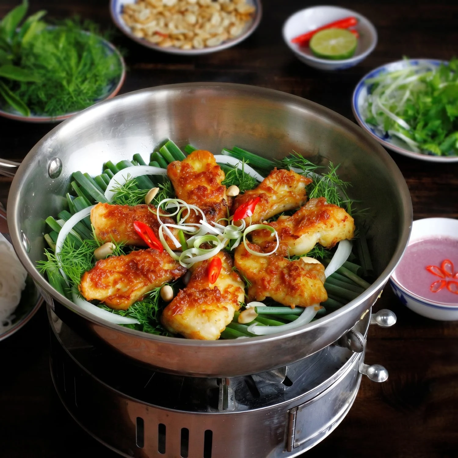 Cha Ca La Vong – Hanoi’s Iconic Turmeric Fish with Dill, Served Since 1871
