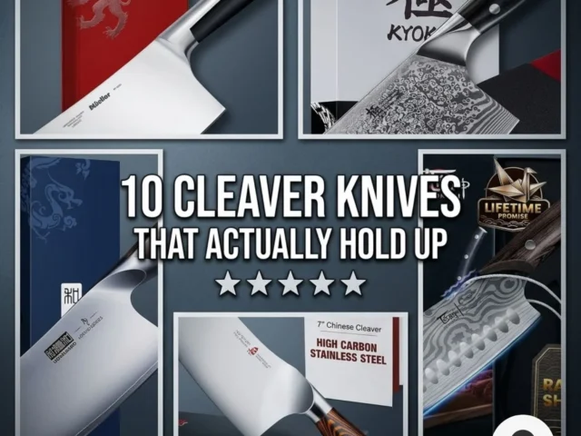 10 Cleaver Knives That Actually Hold Up to Daily Chopping