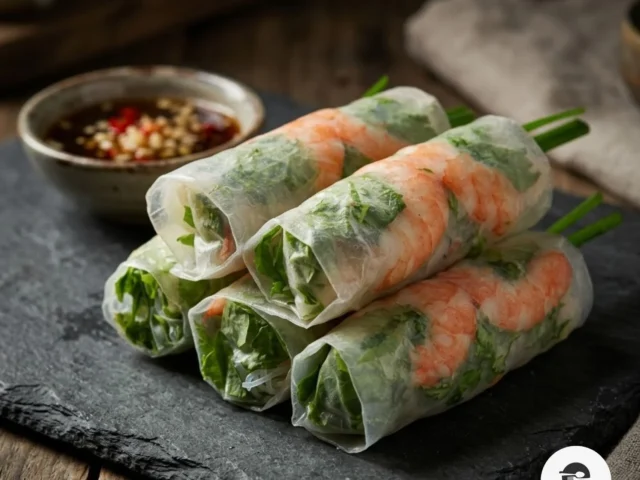 Goi Cuon Calories: The Roll Is Light — the Peanut Sauce Isn’t